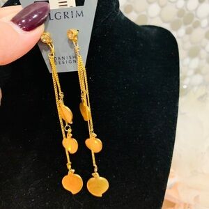 E81- Pilgrim Gold Plated Earrings BN